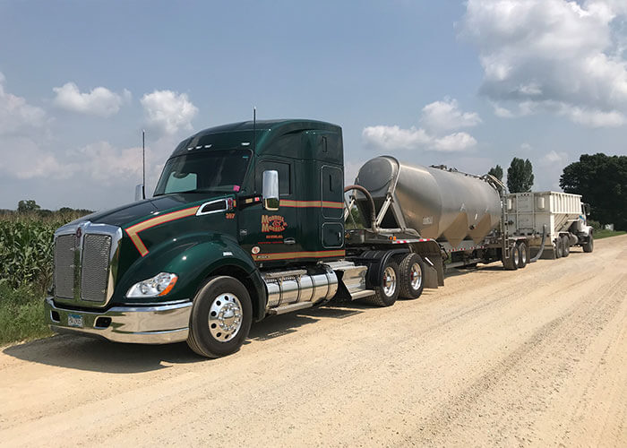 Cement Tanker Services | Bulk Materials Hauling | Customized Trucking